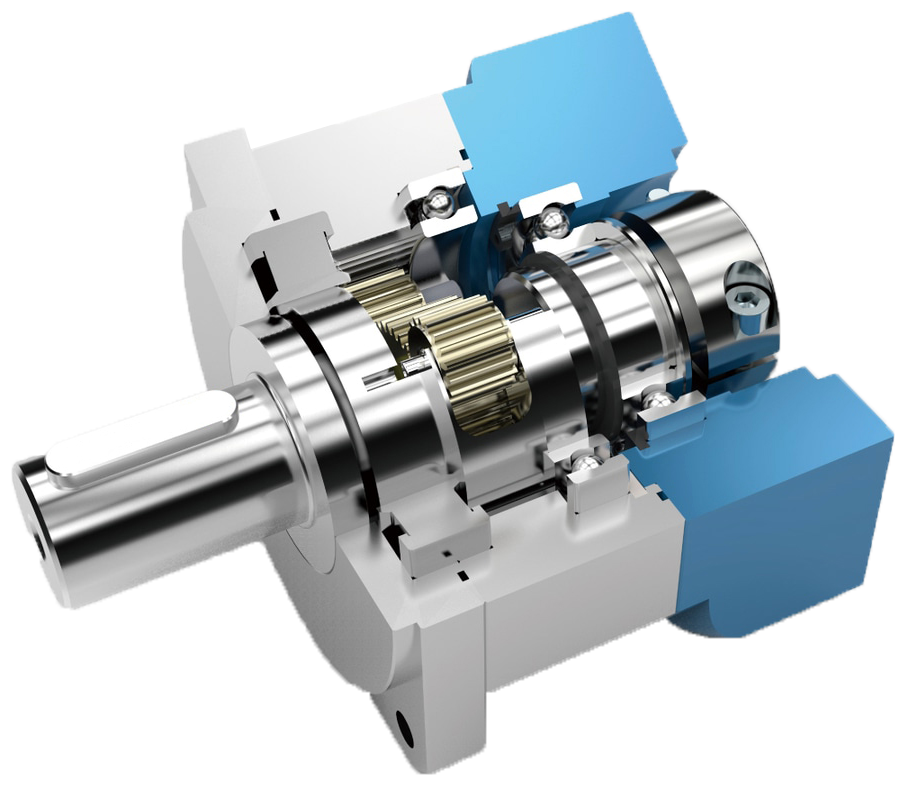 inside planetary gearbox